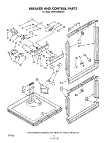 07 - Breaker And Control parts for Kitchenaid Refrigerator KFRF19MSWHY0 from AppliancePartsPros.com