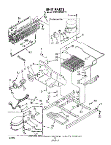 08 - Unit parts for Kitchenaid Refrigerator KFRF19MSWHY0 from AppliancePartsPros.com