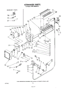 09 - Ice Maker , Miscellaneous parts for Kitchenaid Refrigerator KFRF19MSWHY1 from AppliancePartsPros.com