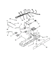 Control parts for Kitchenaid Refrigerator KSRB25FKBL02 from AppliancePartsPros.com