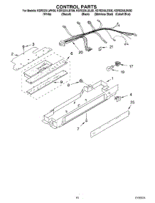 10 - Control Parts parts for Kitchenaid Refrigerator KSRS25ILBT00 from AppliancePartsPros.com