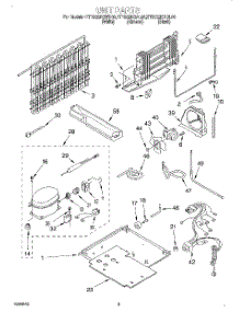 05 - Unit parts for Kitchenaid Refrigerator KTRS22KGAL00 from AppliancePartsPros.com