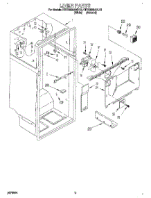 02 - Liner parts for Kitchenaid Refrigerator KTRS22MAAL12 from AppliancePartsPros.com