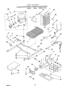 08 - Unit parts for Kitchenaid Refrigerator KSRB22FHSS00 from AppliancePartsPros.com