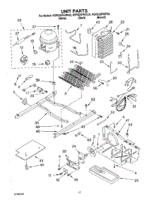 11 - Unit Parts parts for Kitchenaid Refrigerator KSRG25FKBT02 from AppliancePartsPros.com