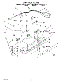12 - Control, Optional parts for Kitchenaid Refrigerator KSRG22FKWH01 from AppliancePartsPros.com