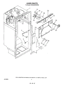 03 - Liner parts for Kitchenaid Refrigerator KTRS20KWWH00 from AppliancePartsPros.com