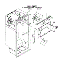 02 - Liner parts for Kitchenaid Refrigerator KTRS20KAWH01 from AppliancePartsPros.com