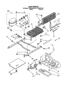 05 - Unit parts for Kitchenaid Refrigerator KTRS20KAWH01 from AppliancePartsPros.com