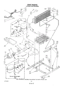 06 - Unit parts for Kitchenaid Refrigerator KTRF18KVWH00 from AppliancePartsPros.com