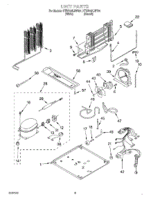 05 - Unit parts for Kitchenaid Refrigerator KTRP22KJWH01 from AppliancePartsPros.com