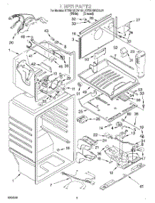 02 - Liner parts for Kitchenaid Refrigerator KTRS19KEWH01 from AppliancePartsPros.com