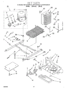 11 - Unit parts for Kitchenaid Refrigerator KSRP27QDAL01 from AppliancePartsPros.com