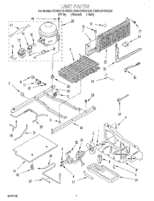 05 - Unit parts for Kitchenaid Refrigerator KBRS21KDAL00 from AppliancePartsPros.com