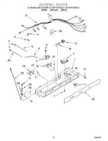 10 - Control parts for Kitchenaid Refrigerator KSRP27QDBL01 from AppliancePartsPros.com