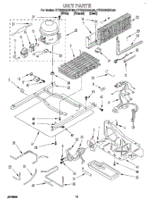 08 - Unit parts for Kitchenaid Refrigerator KTRS22QDWH00 from AppliancePartsPros.com