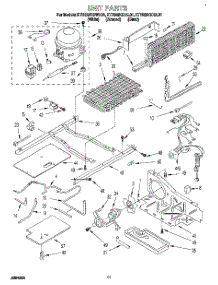 07 - Unit parts for Kitchenaid Refrigerator KTRS25QDWH01 from AppliancePartsPros.com