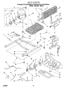 08 - Unit parts for Kitchenaid Refrigerator KTLS22QDWH00 from AppliancePartsPros.com