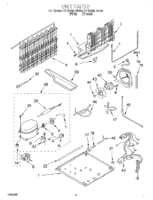 05 - Unit parts for Kitchenaid Refrigerator KTRS19MDWH03 from AppliancePartsPros.com