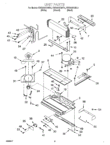 06 - Unit parts for Kitchenaid Refrigerator KBRS22KGBL4 from AppliancePartsPros.com
