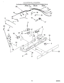 11 - Control parts for Kitchenaid Refrigerator KSRW22FHWH02 from AppliancePartsPros.com
