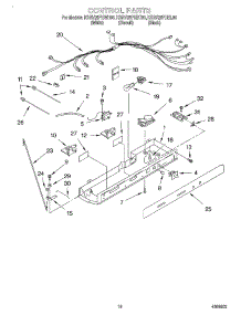 11 - Control parts for Kitchenaid Refrigerator KSRV25FHBL00 from AppliancePartsPros.com