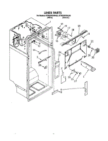 02 - Liner parts for Kitchenaid Refrigerator KTRS25KXWH00 from AppliancePartsPros.com