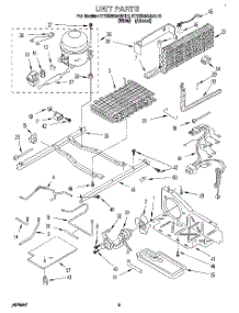 06 - Unit parts for Kitchenaid Refrigerator KTRS25QAWH12 from AppliancePartsPros.com