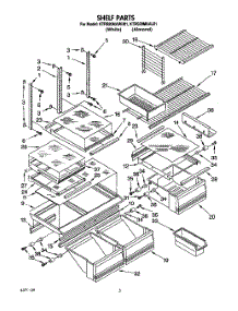 04 - Shelf, Literature And Optional parts for Kitchenaid Refrigerator KTRS20MAAL01 from AppliancePartsPros.com