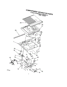 03 - Compartment Separator parts for Kitchenaid Refrigerator KTRS25QAAL12 from AppliancePartsPros.com
