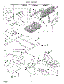 05 - Unit parts for Kitchenaid Refrigerator KTRS25KABL10 from AppliancePartsPros.com