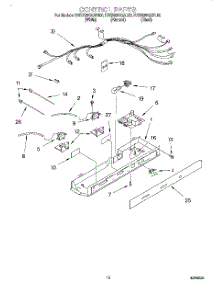 10 - Control parts for Kitchenaid Refrigerator KSRS25QGAL00 from AppliancePartsPros.com
