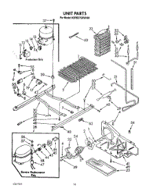10 - Unit parts for Kitchenaid Refrigerator KSRS27QXAL00 from AppliancePartsPros.com