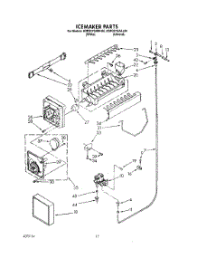 10 - Icemaker parts for Kitchenaid Refrigerator KSRS27QAAL00 from AppliancePartsPros.com