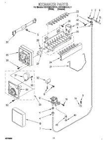 10 - Icemaker parts for Kitchenaid Refrigerator KSRS25QAAL11 from AppliancePartsPros.com