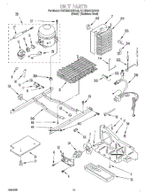 08 - Unit parts for Kitchenaid Refrigerator KSRB22QGSS00 from AppliancePartsPros.com