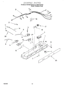 12 - Control, Lit / Optional parts for Kitchenaid Refrigerator KSRB22QGSS00 from AppliancePartsPros.com