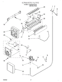 11 - Icemaker parts for Kitchenaid Refrigerator KSRB22QFSS01 from AppliancePartsPros.com