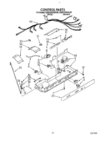 12 - Control parts for Kitchenaid Refrigerator KSRS22QXWH00 from AppliancePartsPros.com