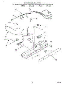 10 - Unit parts for Kitchenaid Refrigerator KSRS27QGWH03 from AppliancePartsPros.com