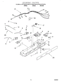 10 - Control parts for Kitchenaid Refrigerator KSRS27FGBL02 from AppliancePartsPros.com