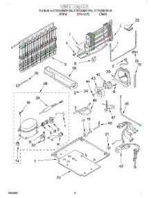 05 - Unit parts for Kitchenaid Refrigerator KTRS22MHBL00 from AppliancePartsPros.com
