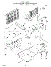 05 - Unit parts for Kitchenaid Refrigerator KTRS22KHBL00 from AppliancePartsPros.com
