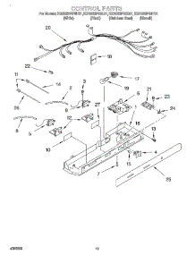 12 - Control, Optional parts for Kitchenaid Refrigerator KSRB22FHWH01 from AppliancePartsPros.com