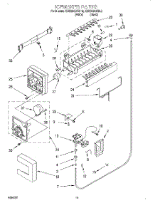11 - Ice Maker, Optional parts for Kitchenaid Refrigerator KSBS20QEBL2 from AppliancePartsPros.com