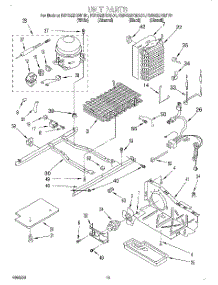 08 - Unit parts for Kitchenaid Refrigerator KSRS22FGBT01 from AppliancePartsPros.com