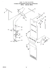 09 - Air Flow parts for Kitchenaid Refrigerator KSFS20QEBL0 from AppliancePartsPros.com