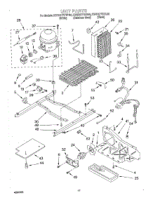 11 - Unit parts for Kitchenaid Refrigerator KSRB27FHBL00 from AppliancePartsPros.com