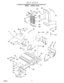 10 - Unit parts for Kitchenaid Refrigerator KSBS20QEBL0 from AppliancePartsPros.com