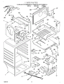 02 - Liner parts for Kitchenaid Refrigerator KTRS22MGWH01 from AppliancePartsPros.com